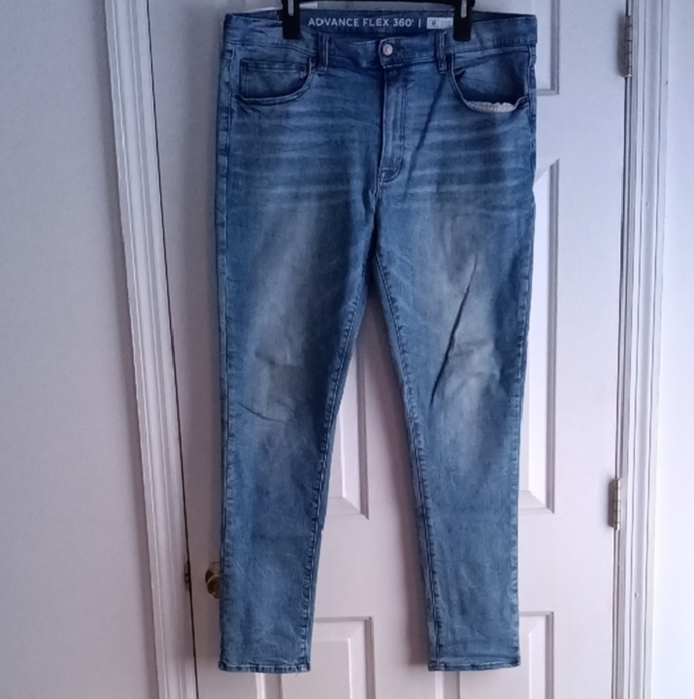 Arizona Jean Company Men's Denim Blue Skinny Jeans